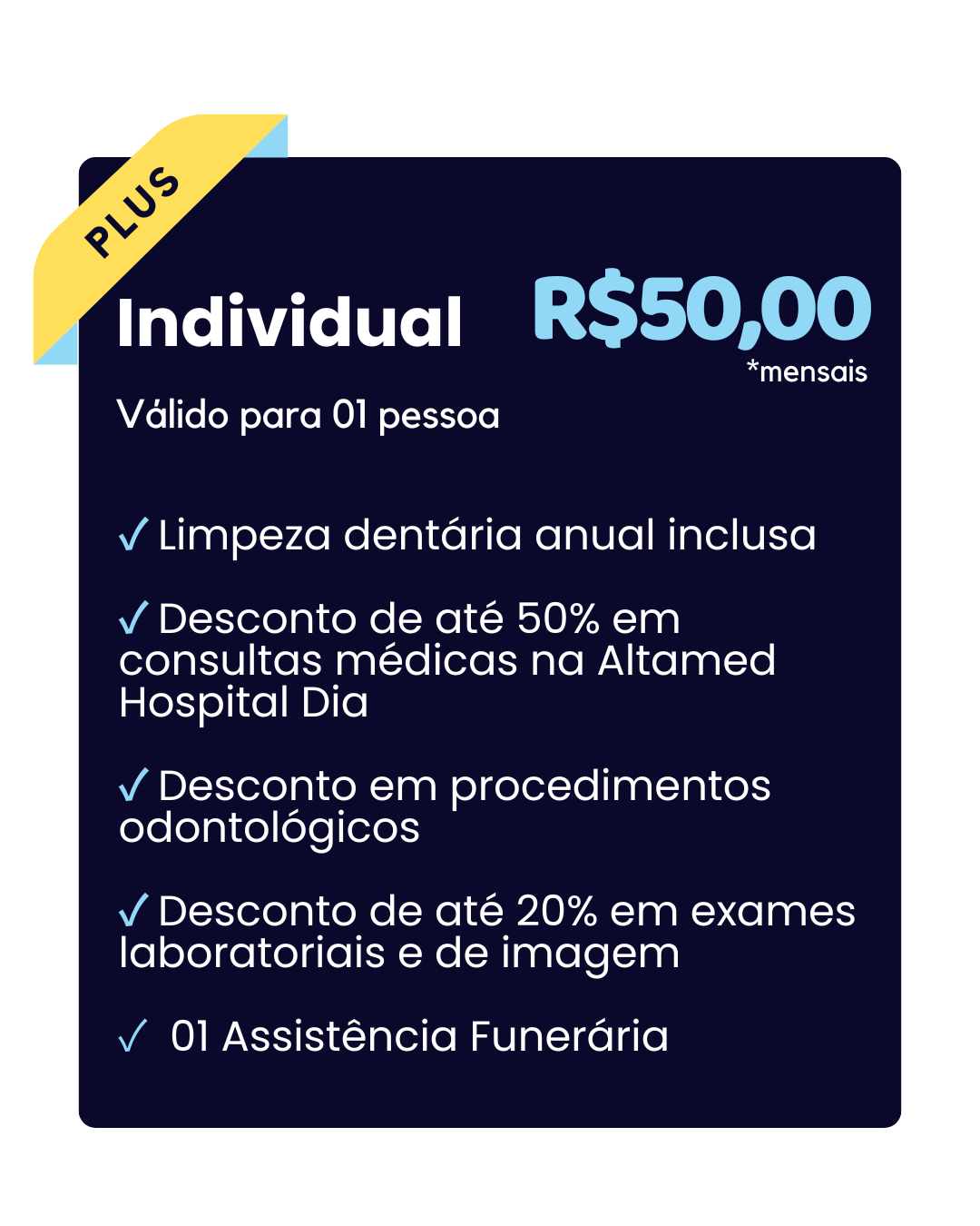 Plano Individual Plus Vida Mais São Joaquim da Barra(1)